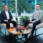 Josué De la Maza, Presidente Ejecutivo de Nestlé Ecuador y Alfonso Laso, Analista de Marketing en Nestlé Nutrition Ecuador.