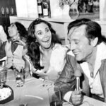 Roberto Gómez Bolaños junto al elenco de El Chavo del 8.