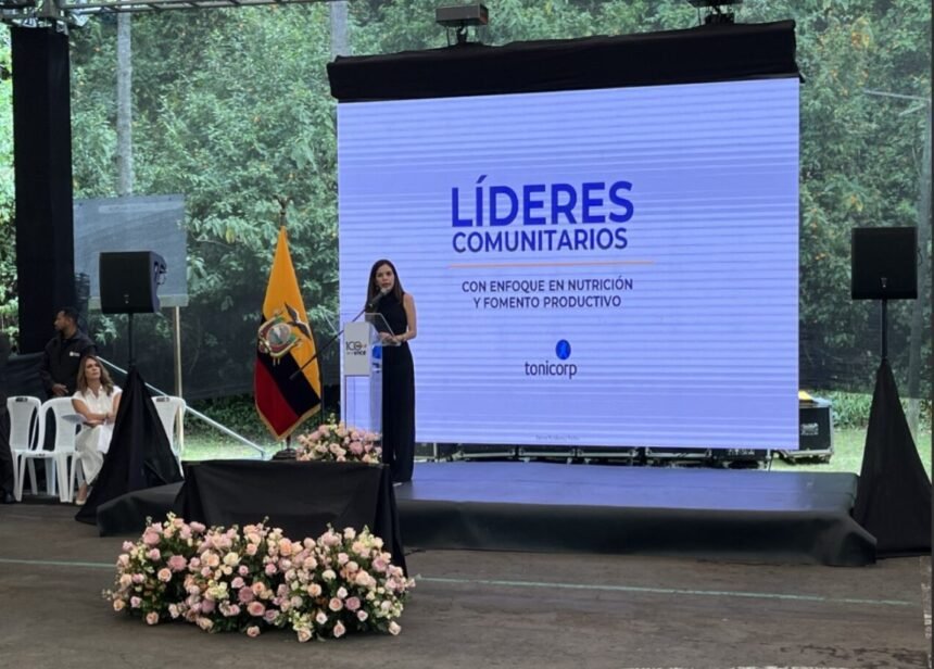 Sofía Sierra, gerente de Comunicación y Sostenibilidad de Arca Continental Ecuador.