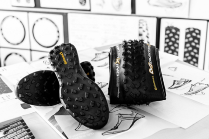 Suelas de caucho desarrolladas por Continental para Adidas, fabricadas con tecnología inspirada en neumáticos de alto desempeño para maximizar tracción, durabilidad y rendimiento deportivo.