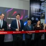 De izquierda a derecha: Ricardo Schneidewind, Subgerente de MG Motor Ecuador; Daniel Wiener, Gerente General de MG Motor Ecuador; Arturo Cárdenas, Gerente General de Autofenix; Daniela Cárdenas, Gerente de Operación Autofenix; y Cristina González, Coordinadora PR Inducorp