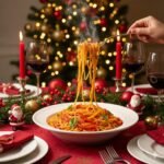 Preparaciones navideñas con pasta