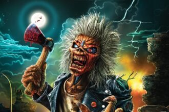 Iron Maiden durante una de sus presentaciones en la gira Run For Your Lives Tour