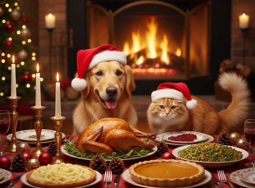 Durante las celebraciones de Navidad y Fin de Año, las mascotas están más expuestas a riesgos alimentarios.
