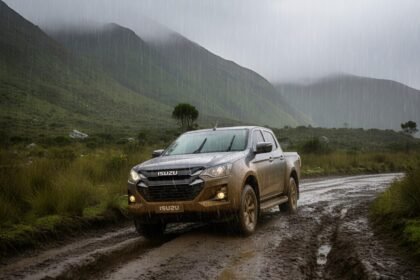 La Isuzu Pickup Truck combina potencia, tracción 4x4 y tecnología de seguridad para enfrentar con confianza la temporada de lluvias en Ecuador.