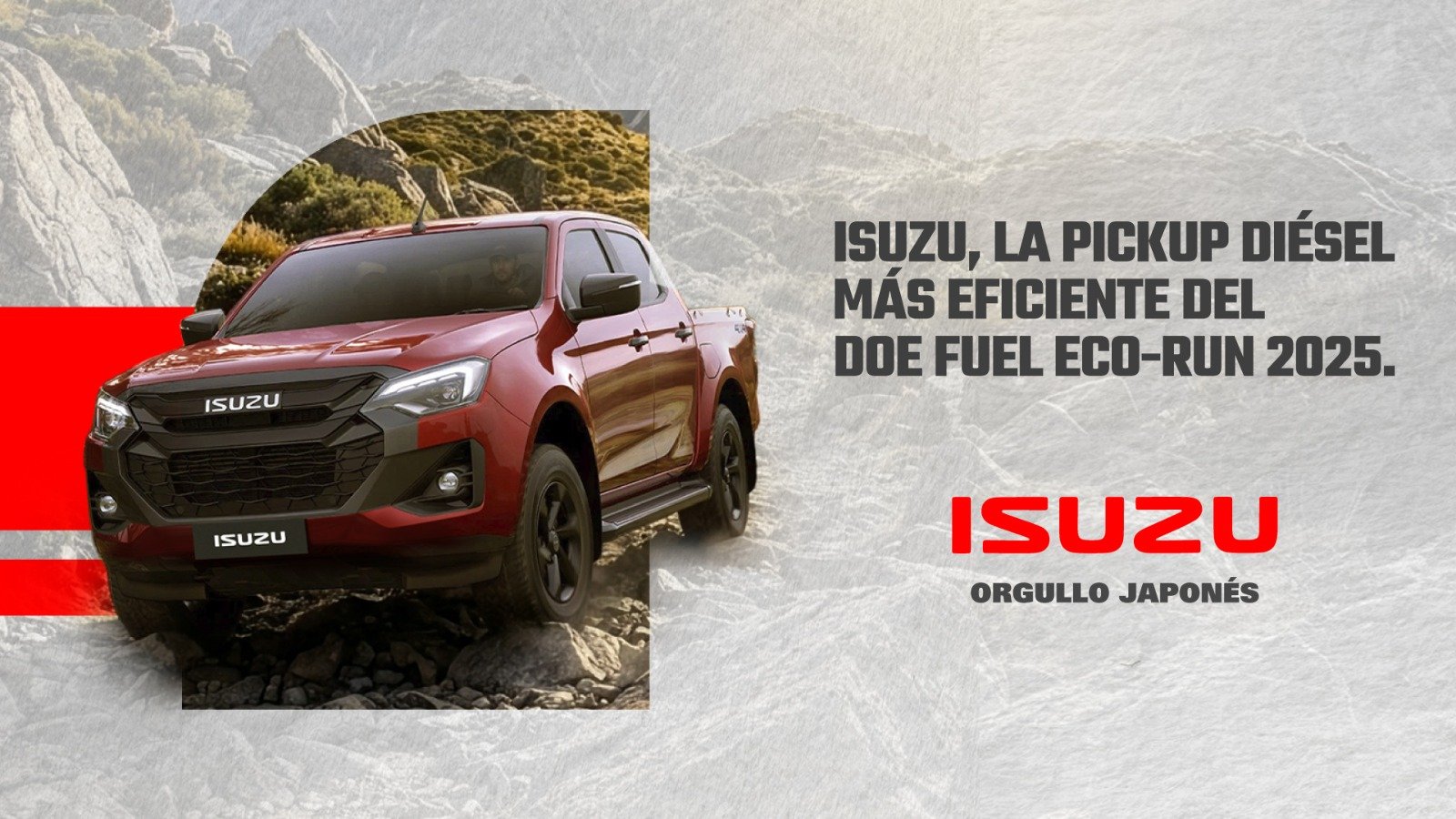 La Isuzu Pickup Truck destaca a nivel internacional por su eficiencia en consumo de combustible, reafirmando la calidad de la ingeniería japonesa.