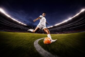 Discover presentó Cashball, el balón naranja que convierte cada minuto de juego en Cashback, como parte de la Noche Blanca 2026 en el Estadio Rodrigo Paz Delgado.