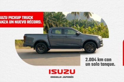 La Pickup Truck de Isuzu alcanza 2.004 km con un solo tanque de combustible durante el “Desafío Duramiles”, certificada por el Libro de Récords de Malasia.
