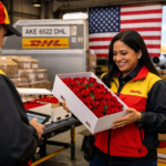 El modelo logístico door to door permite que las rosas ecuatorianas lleguen directamente desde los productores hasta los consumidores finales en mercados internacionales, garantizando rapidez, trazabilidad y calidad en fechas clave como San Valentín.