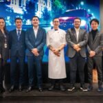 Representantes de Mazda Ecuador, aliados estratégicos y chefs invitados durante la presentación de “Despierta tus sentidos” en Quito.
