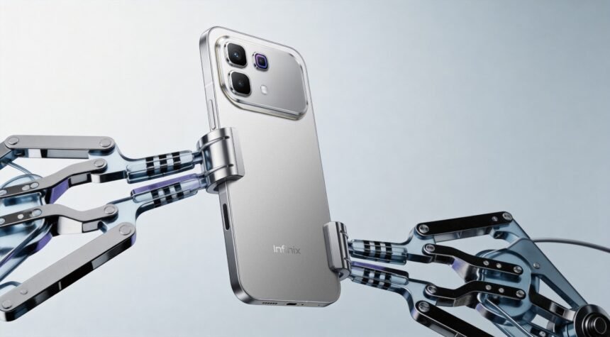 l NOTE 60 Pro de Infinix incorpora pantalla 1.5K de 144Hz y un innovador panel trasero Active Matrix Display.