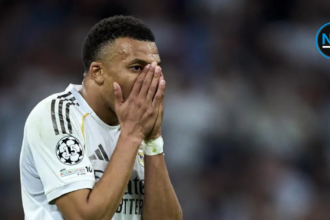 Kylian Mbappé, futbolista del Real Madrid, cuyo nombre apareció entre posibles objetivos investigados en Francia.