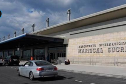 Aeropuerto Internacional Mariscal Sucre de Quito, donde las operaciones aéreas fueron suspendidas temporalmente por mantenimiento de pista.