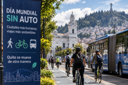 Día Mundial Sin Auto en Quito y actividades de movilidad activa este 22 de septiembre.