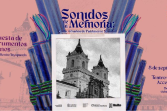 Orquesta de Instrumentos Andinos durante una presentación cultural en Quito