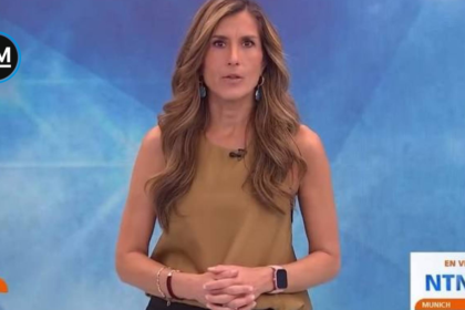 Periodista ecuatoriana Ruth del Salto, quien anunció su salida de NTN24 después de 15 años.