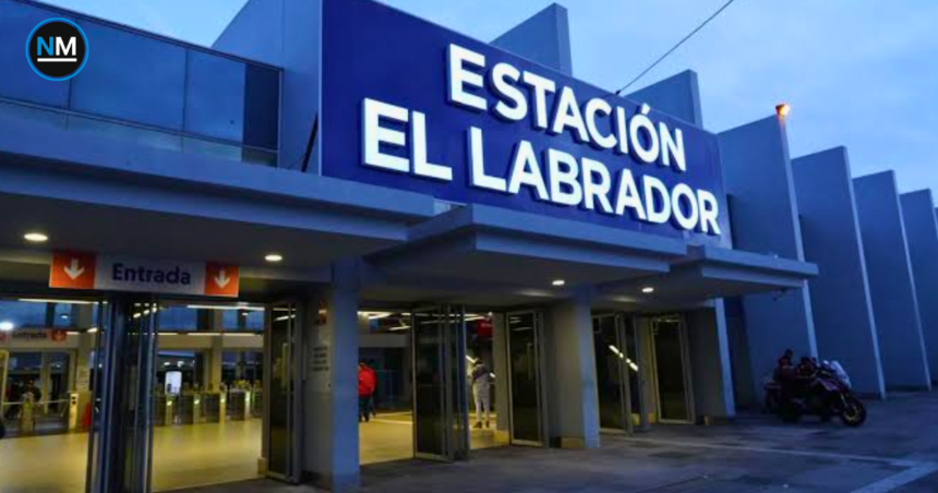 Exterior de la estación El Labrador del Metro de Quito
