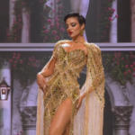 Shyare Andrade durante la final de Miss Grand International 2026 en Bangkok.