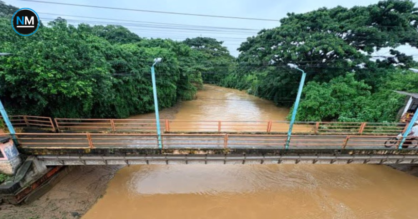 Inundaciones por el desbordamiento del río Tenguel en Guayas, Ecuador
