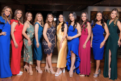 Las diez candidatas oficiales a Reina de San Francisco de Quito 2026–2027, seleccionadas para la elección del 25 de noviembre.